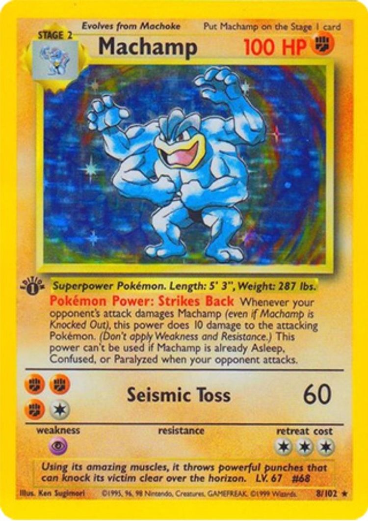 Pokémon Carta Pokémon Machamp 8/102 product image
